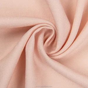 KUNYE textile croisé en sergé de tissu acétate NAIA biodégradable pour costumes de manteau