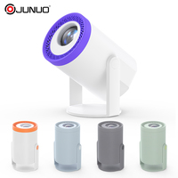 Dernier modèle TURN1 200 Lumens 4K OEM Android 14 BT5.2 LED Projecteur de cinéma maison mini portable à courte focale avec haut-parleur WiFi intégré