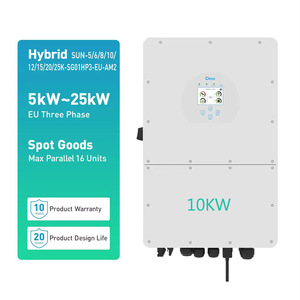 Convertisseur hybride triphasé Deye 380V/400V 50/60Hz IP65 à haute efficacité pour l'énergie solaire - Product Image 4