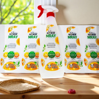 Produits de solution de nettoyage personnalisés, détergent à lessive imperméable, seau, étiquettes adhésives imprimées, autocollants