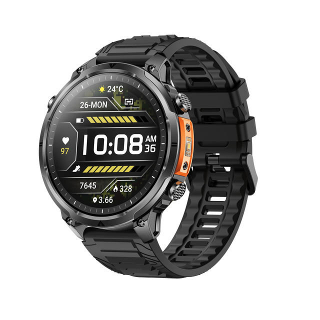 Smart Watch 2026 MK100 GPS 44-49mm TFT HD Screen Ultra High Precision Outdoor IP68 Fitness Tracker Multisport Tracker for Men