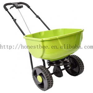 27L per Tutta La Stagione Giardino Prato Seminatrice Professionale Spinta A Mano Manuale di Semi di Fertilizzante Spatola di Trasmissione - Product Image 5