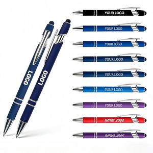 Bolígrafos de Metal de Lujo con Logotipo Empresarial Personalizado al por Mayor, Bolígrafos Promocionales con Marca para Publicidad - Product Image 1