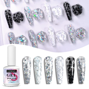 Missgel Professionnel Fournitures En Gros Glitter Couleur Gel Polonais Ensemble De En Gel UV <span class=keywords><strong>Semi</strong></span> <span class=keywords><strong>Permanent</strong></span> <span class=keywords><strong>Vernis</strong></span> Ongles - Product Image 5