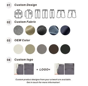 <span class=keywords><strong>HO</strong></span> camicia Casual stile europeo americano uomo tinta unita cotone lino monopetto antirughe - Product Image 6