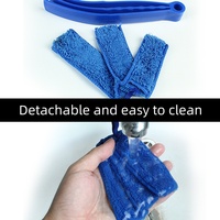 Brosse de nettoyage multifonctionnelle pour aérateurs de climatisation de voiture, brosse de lavage de voiture, brosse anti-poussière pour persiennes, dépoussiéreur
