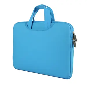 Wholesale Custom Cheap13 inch 14 inch 15 inch Colourful Nylon Neoprene Laptop Bag with Zipper Sleeve Laptop Bag