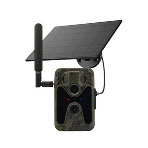 Cámara Solar H7 con Lente de 110°, Visión Nocturna de 13M, Almacenamiento en la Nube 4G, Vigilancia de Camuflaje para Exteriores con Audio Bidireccional - Product Image 1