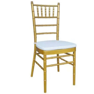 Sillas Modernas Apilables para Bodas, Sillas de Hierro Blancas para Hoteles, Muebles para Restaurantes, Sillas de Comedor a Bajo Precio de Fábrica, Gran Venta - Product Image 1