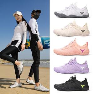 Zapatos acuáticos unisex, zapatillas de deporte de malla ligeras y transpirables, de secado rápido, antideslizantes para hombres y mujeres, para nadar, playa, surf - Product Image 5
