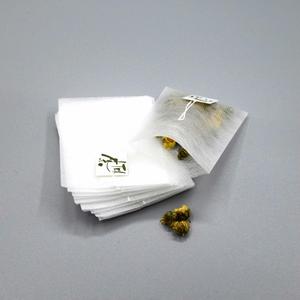 Sachets de thé vides en PLA hybride et fibre de maïs, non tissés, compostables, avec impression de logo personnalisée, emballage écologique en vrac - Product Image 4