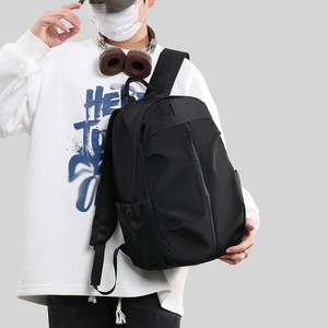 Men's <b>Backpack</b> <b>Large</b> Capacity Lightweight Durable Laptop Compartment Casual Travel School Bag Blue - Product Image 2
