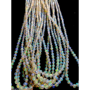 Cuentas de Ópalo Etíope de Calidad AAA |   Cuentas de tamaño 3-5 MM |   Ópalo de Fuego Welo |   Cuentas de Ópalo al por Mayor |   Bolas de Ópalo Lisas |   Opal Round Be - Product Image 1