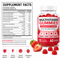 Gummies multivitaminés de qualité export avec 13 vitamines et minéraux pour les marchés américains et européens – Fabricant certifié pureté