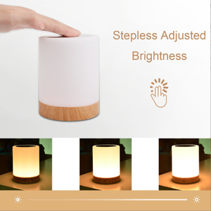 Draadloze oplaadbare RGB-kleurveranderende aanraaktafellamp, dimbare LED-sfeerverlichting, nachtlampje, bedlamp, bureauverlichting, decoratie voor thuis en kantoor - Product Image 4