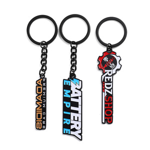 Quà Tặng Lưu Niệm Khuyến Mại Móc Khóa Men Kẽm Hợp Kim Kim Loại Móc Chìa Khóa De Pistola 2D 3D Logo Thư Thương Hiệu Vòng Chìa Khóa Với Logo - Product Image 2