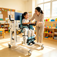 Exosquelette robotique pour enfants atteints de paralysie cérébrale spastique |   Réduction du tonus musculaire des membres inférieurs