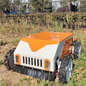 Cortacésped eléctrico personalizado de 20 pulgadas con tracción en las cuatro ruedas, control remoto, cuchilla rotativa, capacidad de caja recolectora de césped de 100 L - Product Image 5