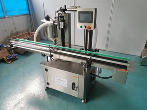 Machine <span class=keywords><strong>de</strong></span> remplissage automatique à une buse, à grande vitesse, pour <span class=keywords><strong>d</strong></span>étergents et cosmétiques, avec pompe rotative, pour contenances <span class=keywords><strong>de</strong></span> 5 ml à 5 litres, modèle Servo Filler illimité. - Product Image 2