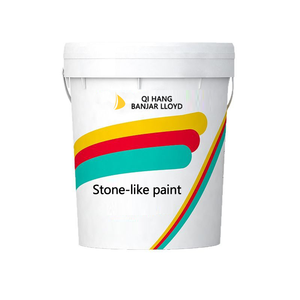 Revêtement liquide époxy coloré résistant aux intempéries QI HANG pour peinture murale - Pour application au rouleau ou au pinceau - Product Image 1