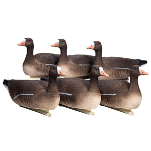 Décoy de canard réaliste en mousse EVA, modèle d'oiseau aquatique, accessoire de simulation extérieur, étanche, corps entier, détails en plumes brunes - Product Image 2