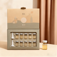 Cajas de Papel Personalizadas con Logotipo Estampado en Caliente para Envases de Péptidos de 3 ml y 5 ml, Cajas para Viales de Péptidos