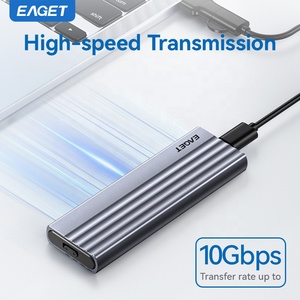 Корпус для SSD EAGET SE330N из алюминия, M.<span class=keywords><strong>2</strong></span> NVMe PCIe, с интерфейсом Type-C USB <span class=keywords><strong>3.2</strong></span>, 10 Гбит/с, для жестких дисков HDD - Product Image 4