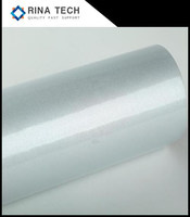 Película reflectante PET personalizada del fabricante para iluminación LED LCD, papel reflectante para TV, películas reflectantes de grado publicitario de Rina Tech