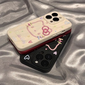 เคสโทรศัพท์ TPU สำหรับ iPhone 17 ทุกรุ่น 16 15 14 13 Pro Max กันกระแทก ลายแมวน่ารัก การ์ตูนน่ารัก - Product Image 1