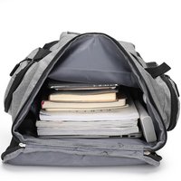 Sac à dos grande capacité pour homme, style urbain, pour lycéens, version coréenne, sac à dos de loisirs et de voyage pour hommes