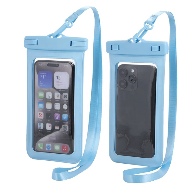 Yuanfeng OEM ODM Swimming Floating Waterproof Phone case Outdoor Water Sports Pvc Waterproof Mobile Phone Bag