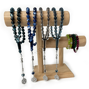 중국 공급 업체 하이 퀄리티 이슬람 Tasbeeh 천연 구슬 이슬람 Tasbih 기도 묵주 - Product Image 6