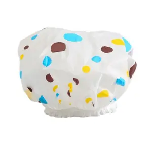 Bestselling Fashionable Cute Waterproof Bath Cap Thickened EVA Reusable Shower Hat Elastic Band Bath Cap