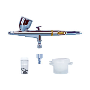 Aerógrafo de Doble Acción Phanton NW193 de 0.3mm con Alimentación por Gravedad, Herramienta de Pulverización para Arte, Velocidad Ajustable, Portátil, Vaso de 7.0cc - Product Image 3