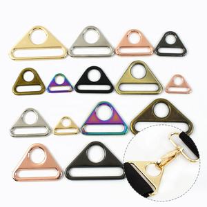 หัวเข็มขัดสามเหลี่ยมหล่อขึ้นรูปโลหะผสม Deepeel BF223 ขายส่ง อะไหล่และอุปกรณ์พิเศษสำหรับสายสะพายและซิป - Product Image 6