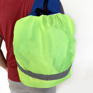 Cubierta reflectante impermeable para lluvia, Bolsa Escolar de plástico impermeable, con logotipo personalizado, OEM, Unisex, 500 Uds. - Product Image 4