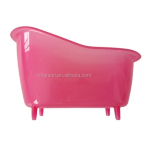 small size bath container plastic tub basket baby Bath Plastic Tub