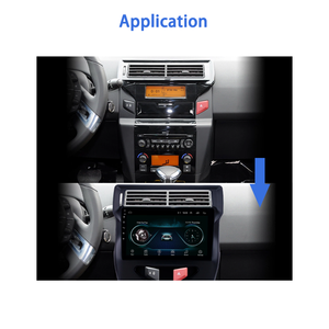 Android 10 10.1 ''Double Din Radio pour Citroen Quatre <span class=keywords><strong>2012</strong></span> Car Audio 5G WIFI DSP HI-res Amplifier - Product Image 2