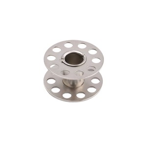 Caja de bobina metálica para máquina de coser de uso doméstico con acabado pulido - Product Image 1