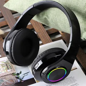 LED light B39 Wireless Headset Blue Tooth Headphones Airtime Advance Bulk Items Headsets Gaming In-Ear Earphones Free Sample