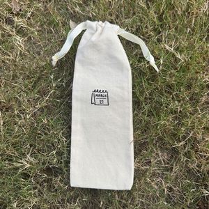 Pochette à savon en coton biologique certifié GOTS, écologique, avec logo personnalisé imprimé, pour cadeau, bougie, sac promotionnel à cordon, sac anti-poussière - Product Image 3