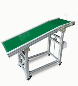 45-Grad-Kurvenförderer, tragbarer Hochleistungs-Aluminiumlegierungs-Kletterwagen, verstellbarer Desktop-Flachbandförderer - Product Image 5