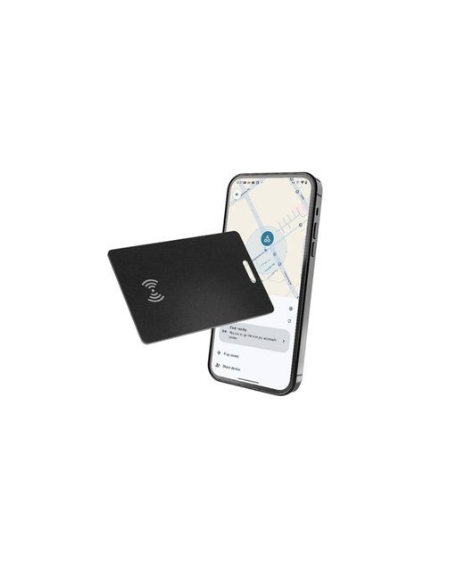 Rechargeable Smart Wallet Tracker Pet Card GPS Locator Compatible with Find My Find Hub for Luggage Wallet