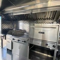Remolque de Helados Multisabores con Congelador de Doble Zona y Gabinete de Servicio, Carro Móvil de Gelato para Resorts de Playa y Paseos Marítimos