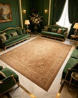 Luxuriöser Teppich im Dubai-Stil Vintage Persisches Muster Bodenteppich