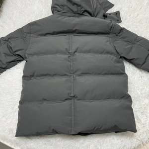 Veste matelassée imperméable et coupe-vent de qualité supérieure en gros, <span class=keywords><strong>parka</strong></span> d'<span class=keywords><strong>hiver</strong></span> en duvet de canard lourd avec garniture en fourrure de coyote authentique - Product Image 5