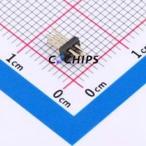 HC-PZ127-7.2L-2x2PZ Pin Header Through hole Component (THT),P=1.27mm Connector 2x2P 1.27mm 1.27mm Pin Header - Product Image 2