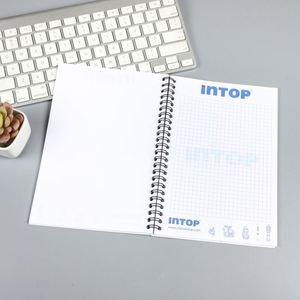 Cuadernos de Agenda Económicos al por Mayor con Impresión UV Personalizada, Papel de Arte A5, Encuadernación Espiral, Punteados, Cuadriculados, 80 Hojas, Fáciles de Escribir, para Negocios - Product Image 2