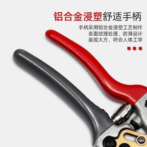 Cisailles de taille Guanglong Works, lame en acier allié de 65 mm, diamètre de coupe de 30 à 50 mm, pour arbres fruitiers et usage en jardin - Product Image 5