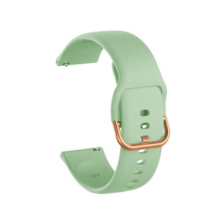 Correa de silicona de 20mm para Samsung Galaxy Watch 4 Classic 46mm 42mm Watch4 40/<span class=keywords><strong>44mm</strong></span> Active <span class=keywords><strong>2</strong></span> S2 correa de pulsera para Huami <span class=keywords><strong>Amazfit</strong></span> Bip - Product Image 6